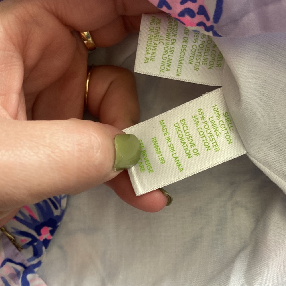 Lilly Pulitzer Dress 7 girls - Picture 8 of 12
